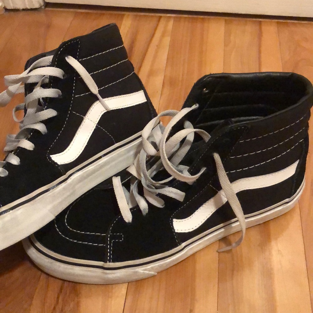 Black Hightop Vans